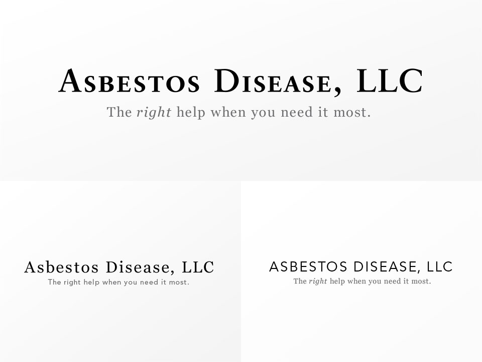 Asbestos Disease, LLC - Logo Sketch