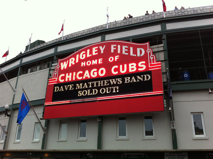 Wrigley Field marquee sign