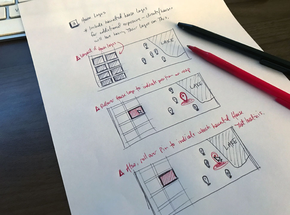 Haunted House Finder - Sketch 2
