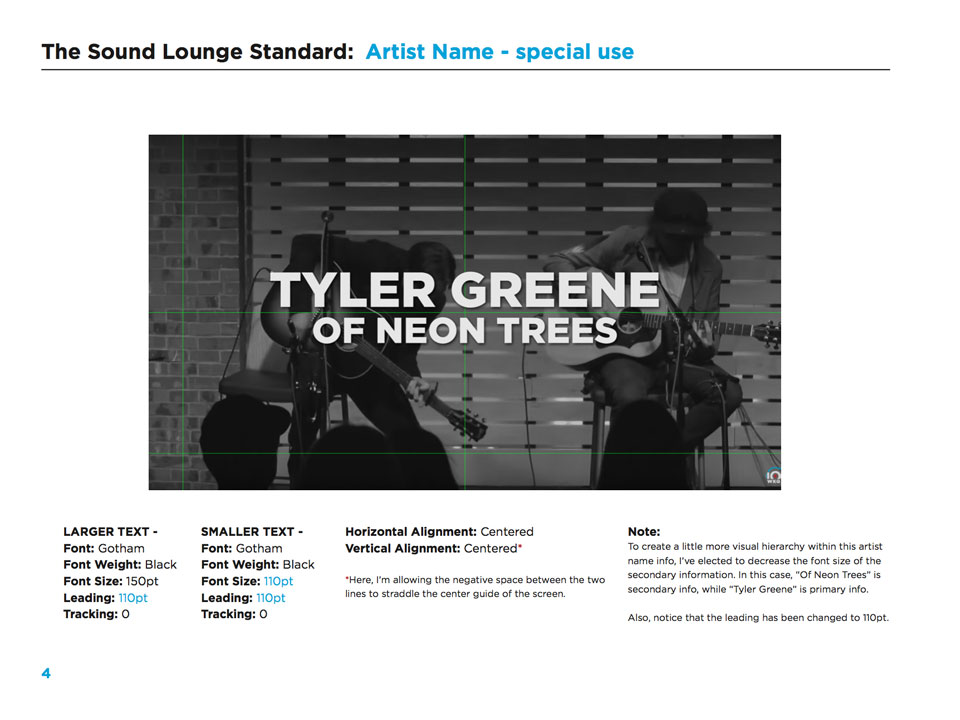 The Sound Lounge - Video Standards