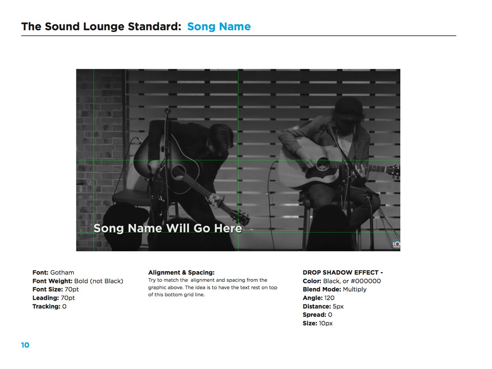 The Sound Lounge - Video Standards