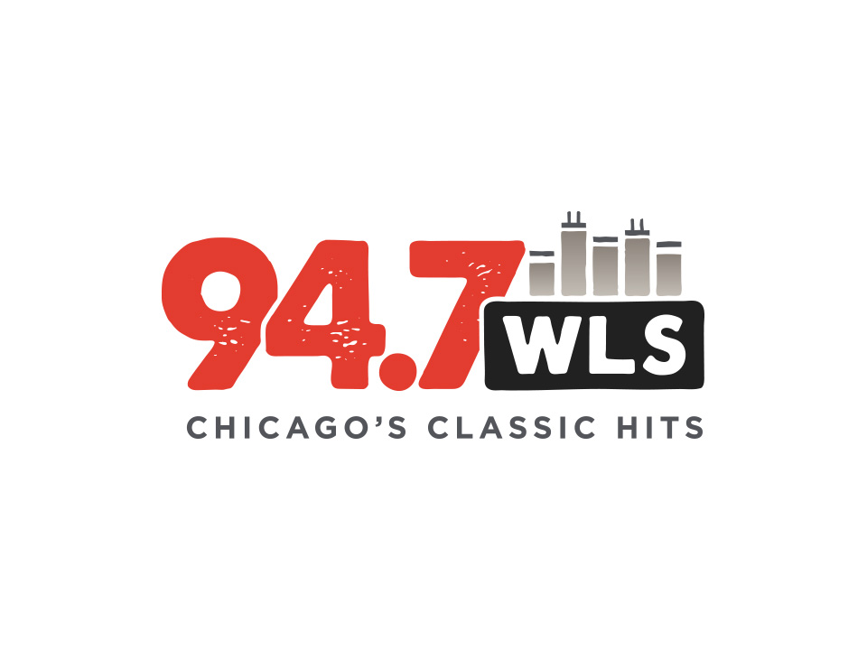 94.7 WLS Logo - Light Background