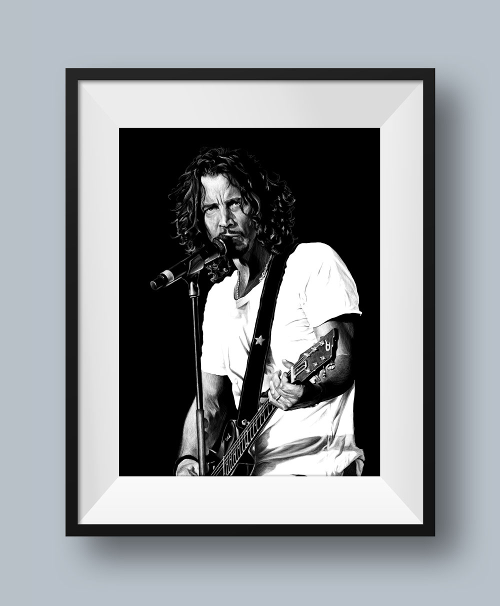 Chris Cornell #2 Illustration