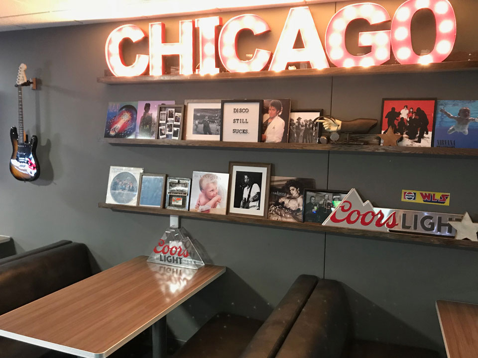 Sound Lounge wall