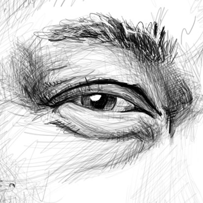 Tim Virgin Portrait Study - #1 detail